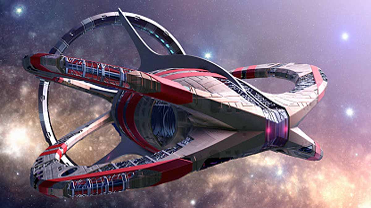 China's 1 KM long Mega Spaceship