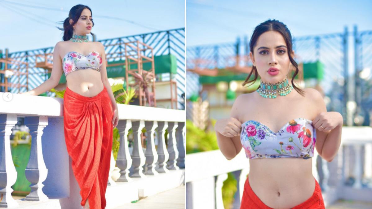 'ट्यूब टॉप पहनकर करना पड़ता है एडजस्ट', पोस्ट के साथ उर्फी जावेद का नया लुक