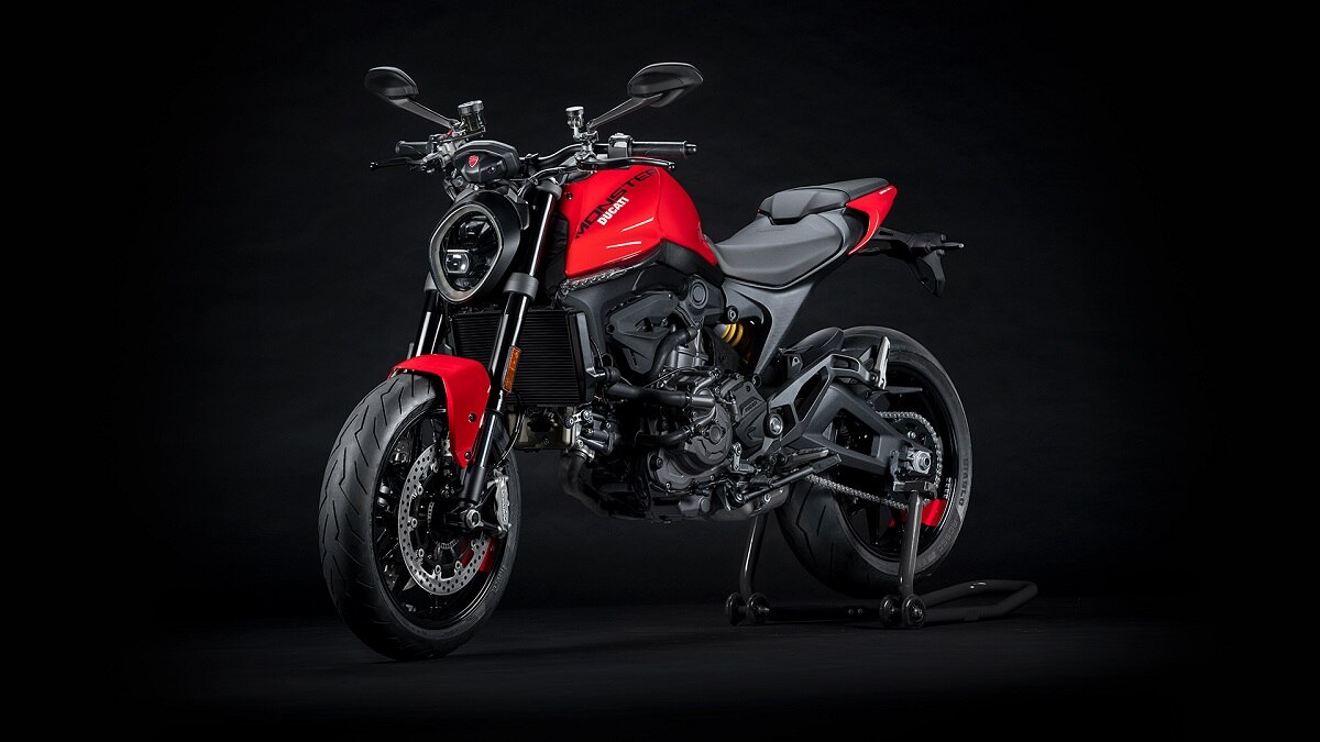 Ducati Monster का सस्पेंशन सिस्टम
