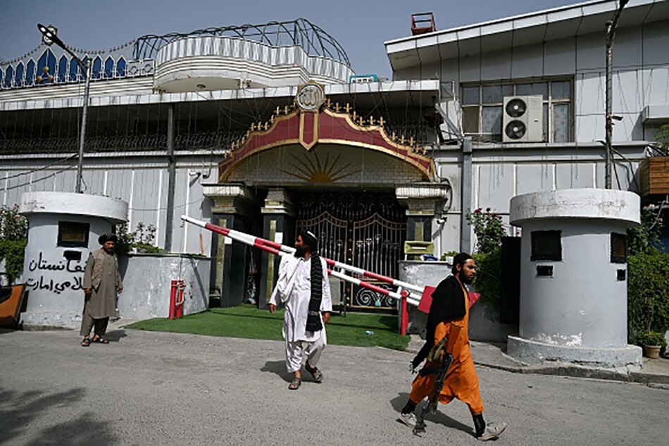 Talibani living in mansion