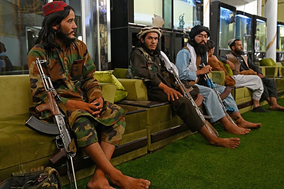 Talibani living in mansion