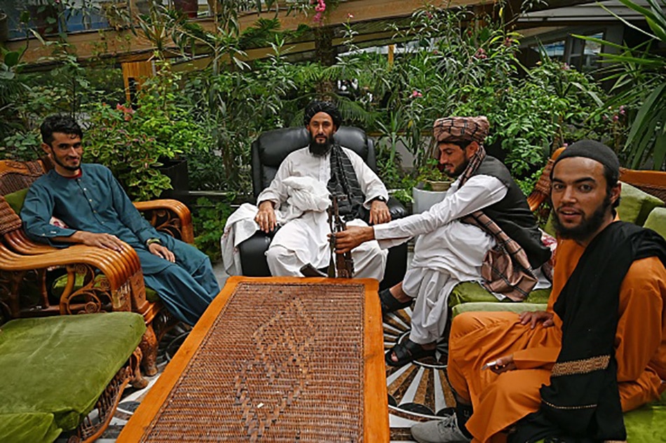 Talibani living in mansion