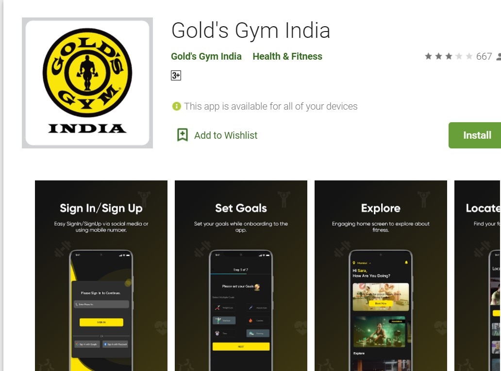Gold's Gym India