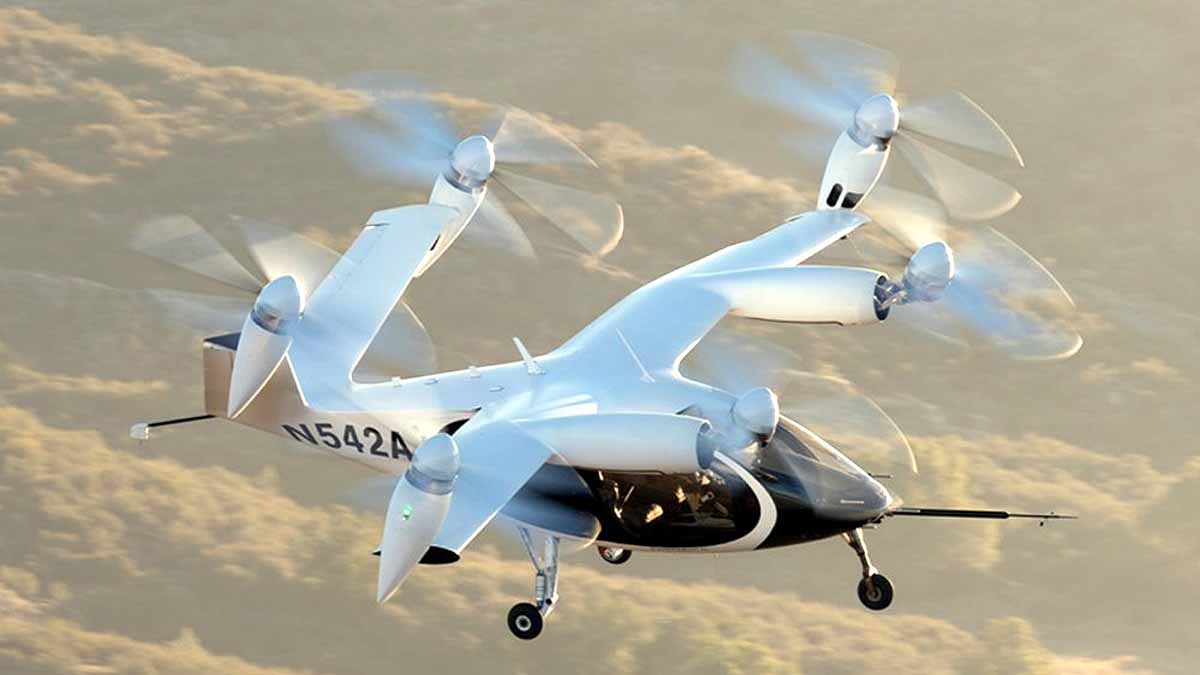 NASA Starts Flying Testing eVTOL