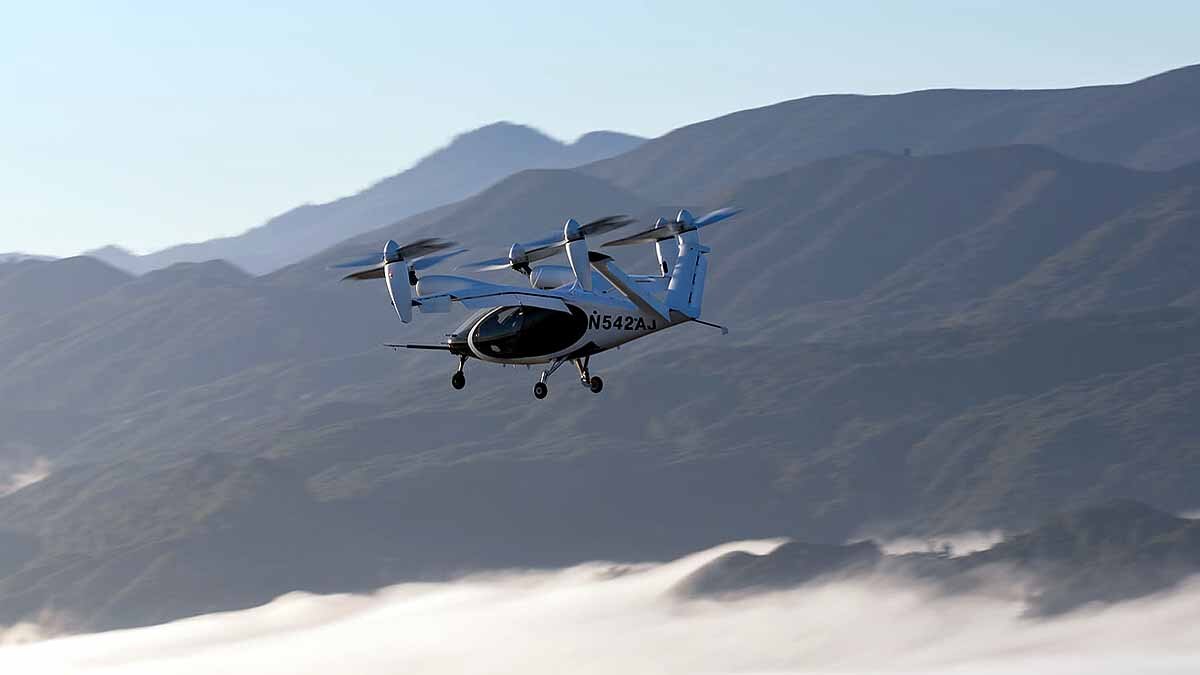 NASA Starts Flying Testing eVTOL