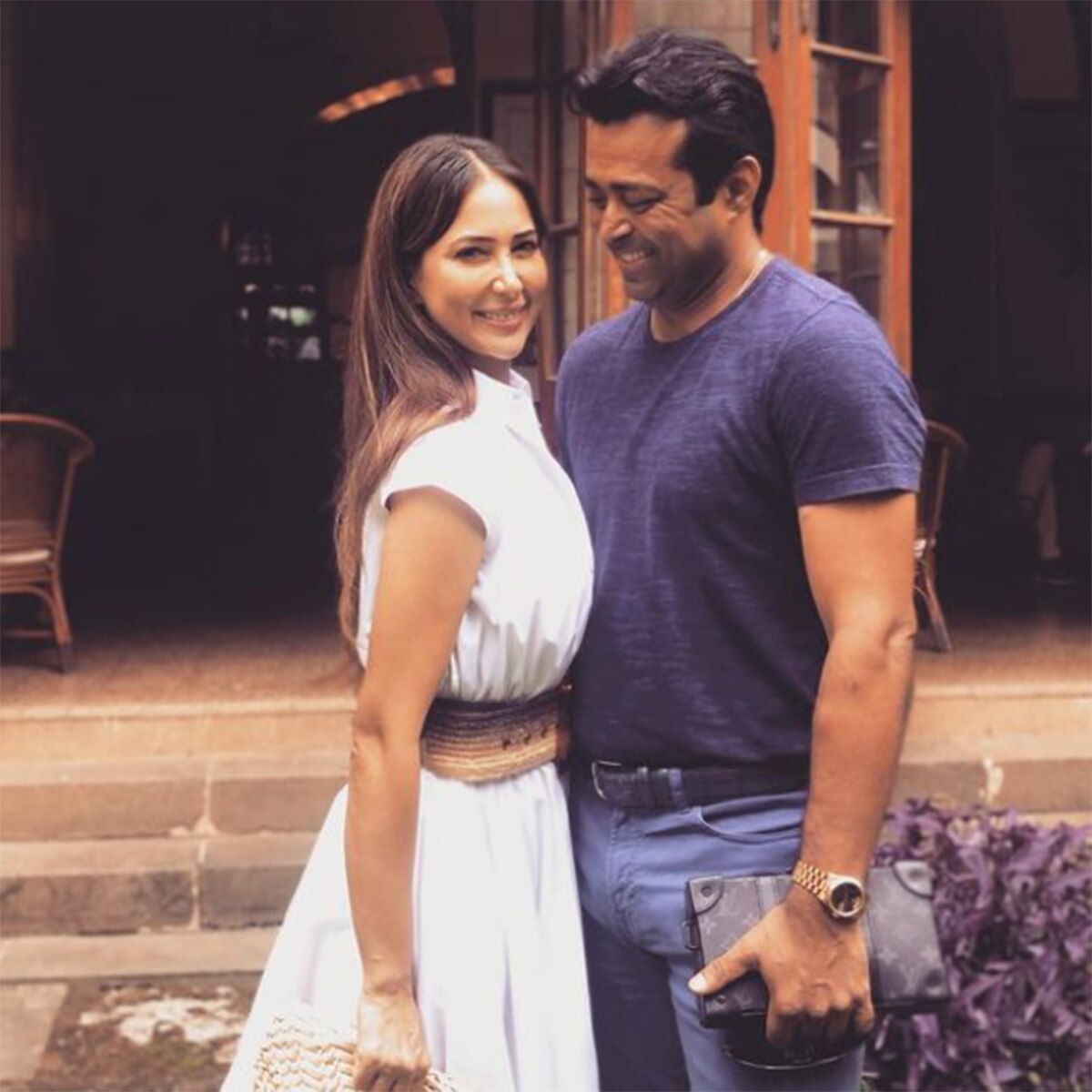 किम शर्मा-लिएंडर पेस  