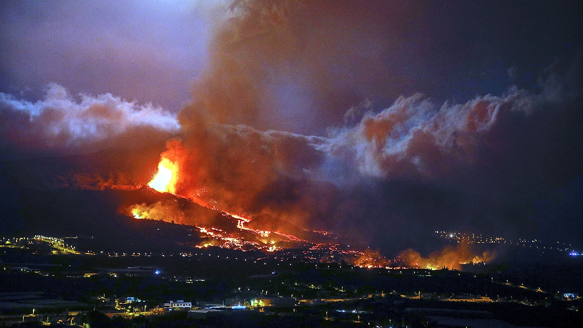La Palma Volcano Eruption