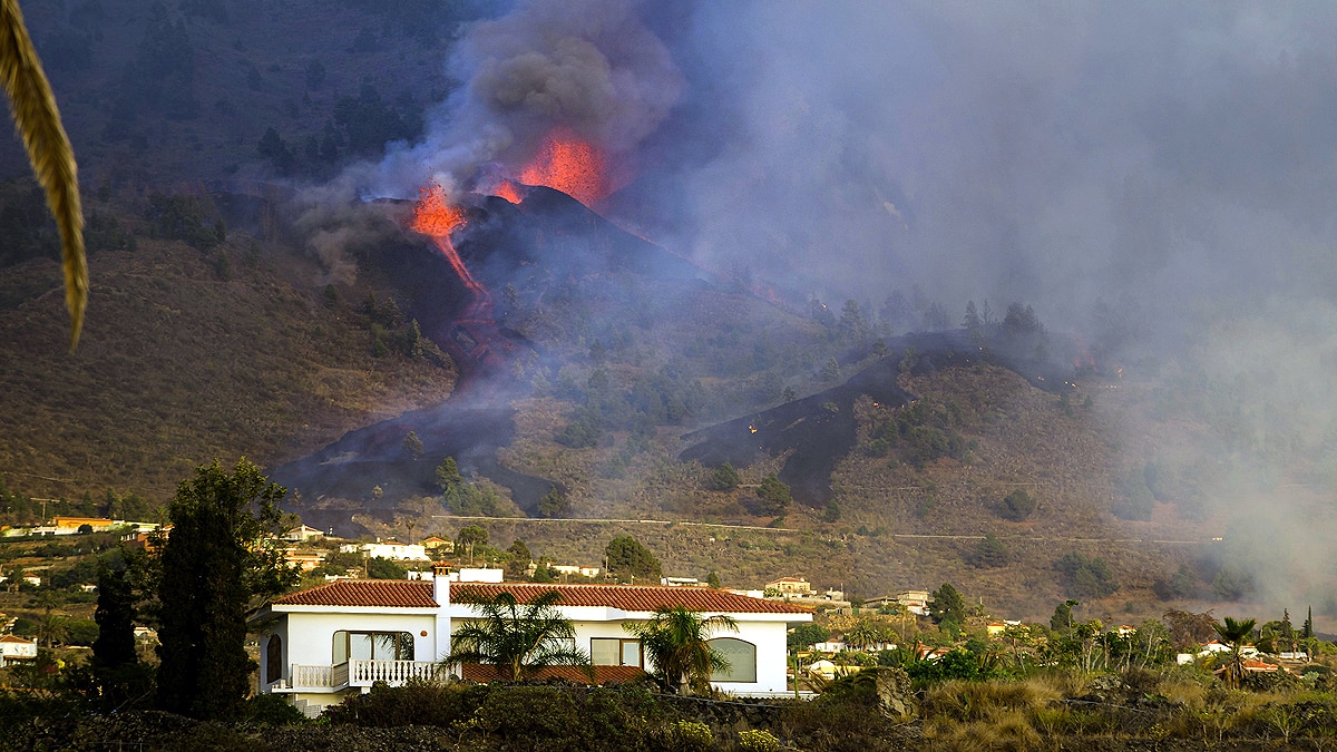 La Palma Volcano Eruption
