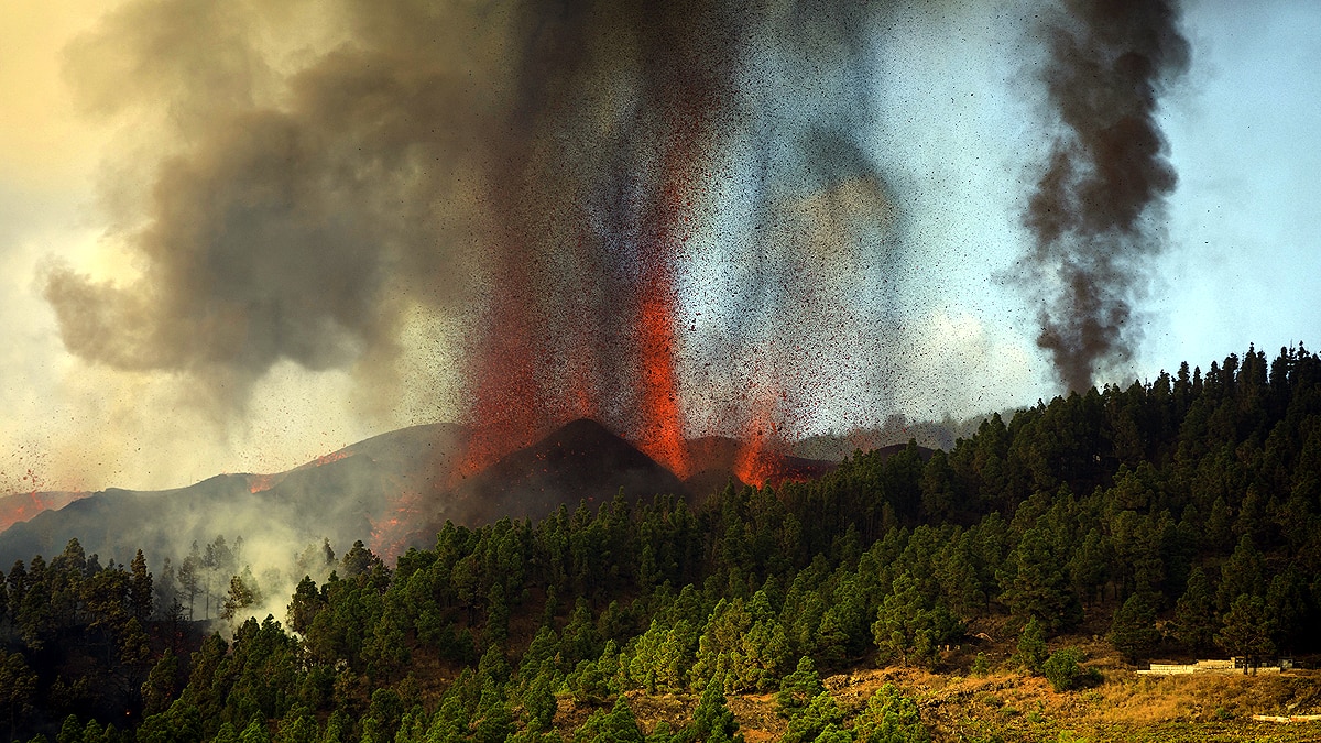 La Palma Volcano Eruption