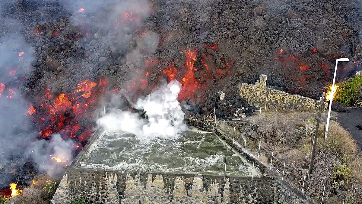 La Palma Volcano Eruption