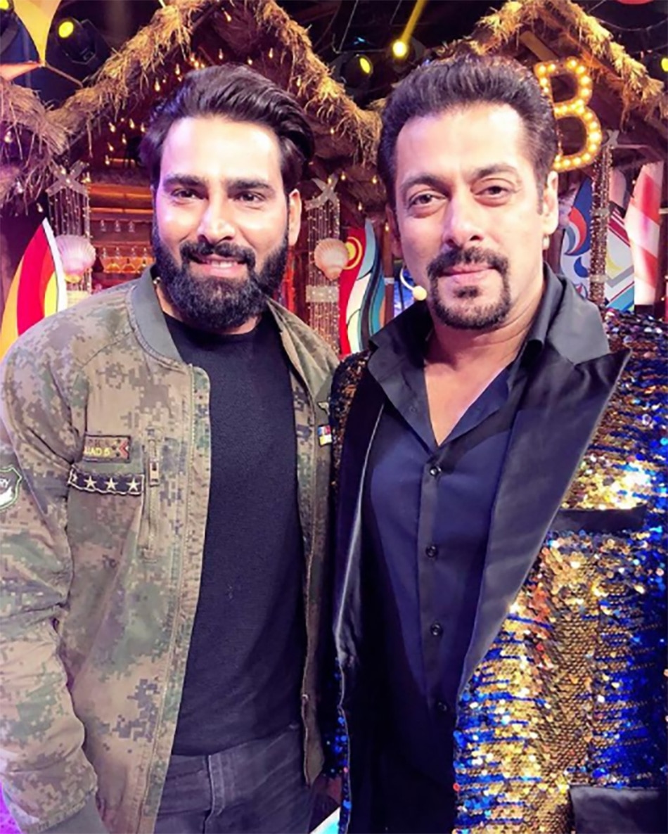 सलमान खान और मनवीर गुर्जर