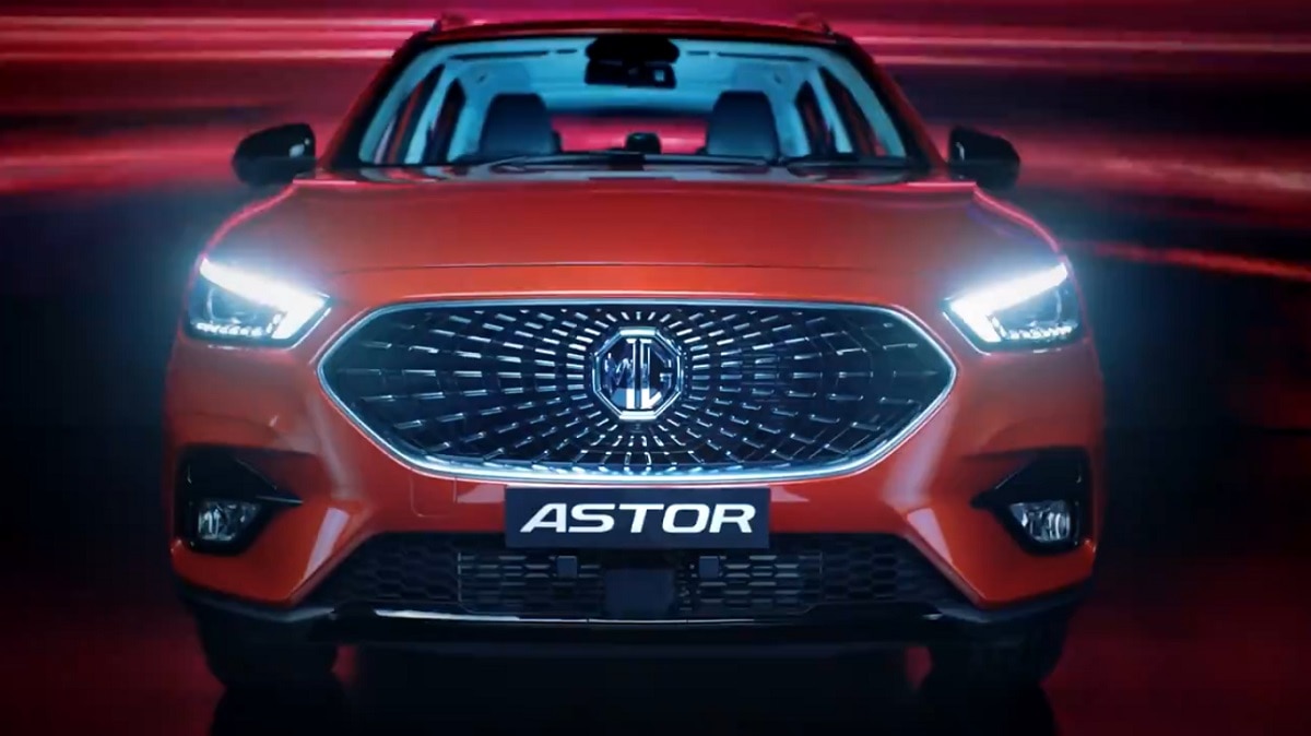 MG Astor का दमदार एक्सटीरियर
