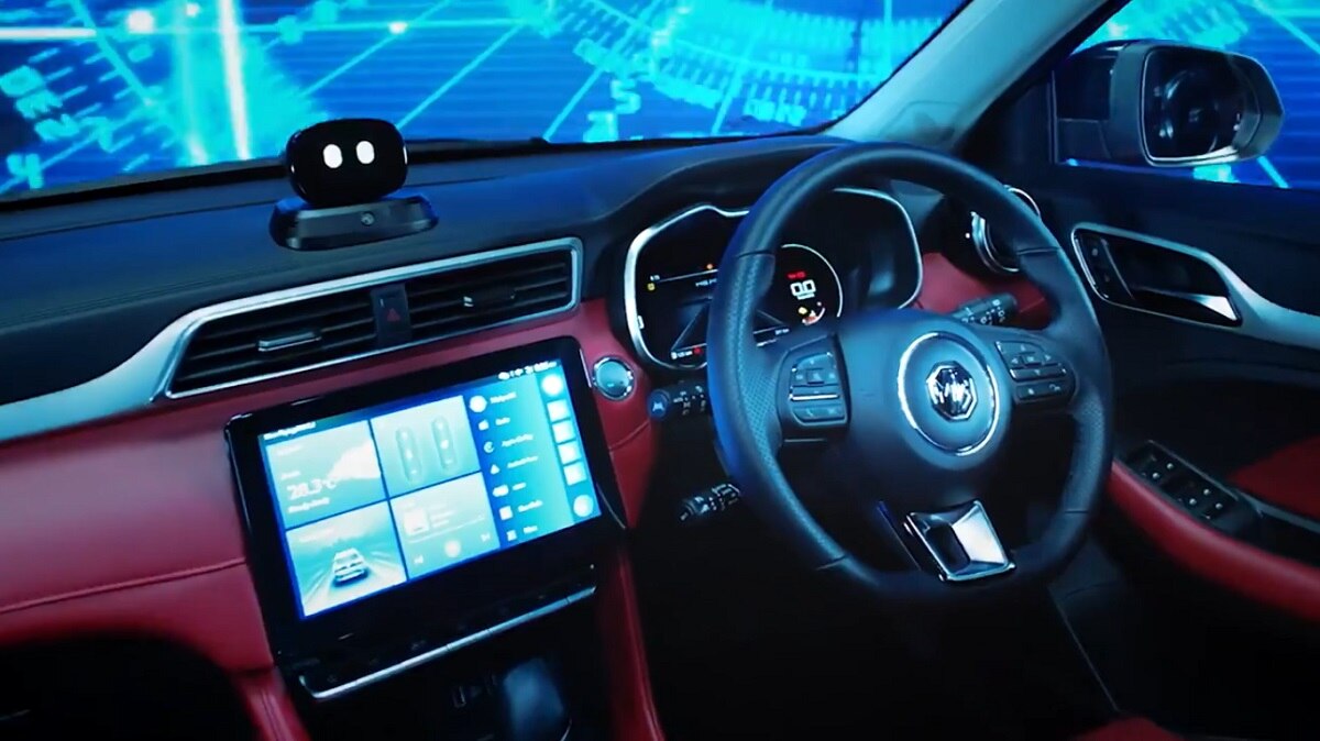 MG Astor की इंटीरियर थीम