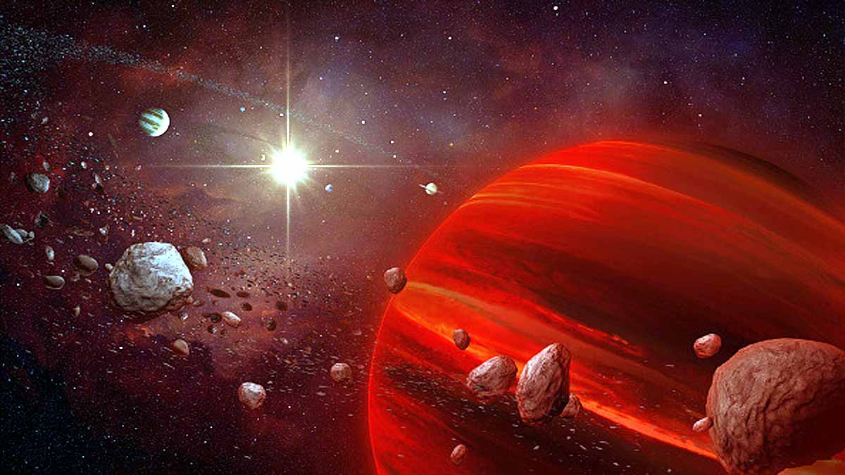 the accident in our Milky Way