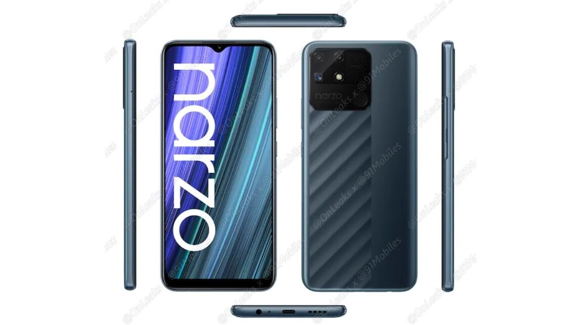 Narzo 50A Leaked Image