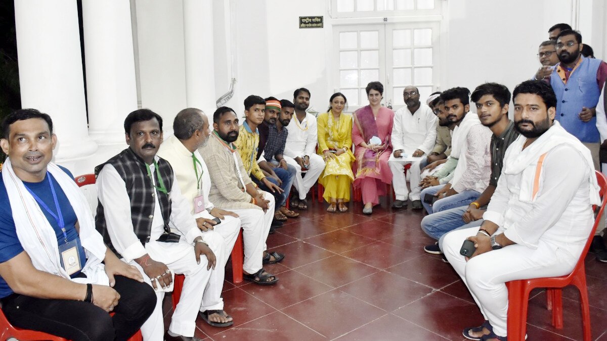  Priyanka Gandhi Congress photo session