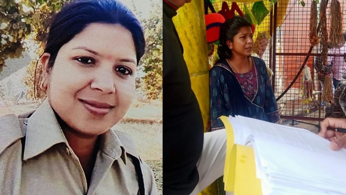 9 महीने से लापता महिला कांस्टेबल वृंदावन में बेच रही थी फूल, कहा- अफसरों से थी परेशान
