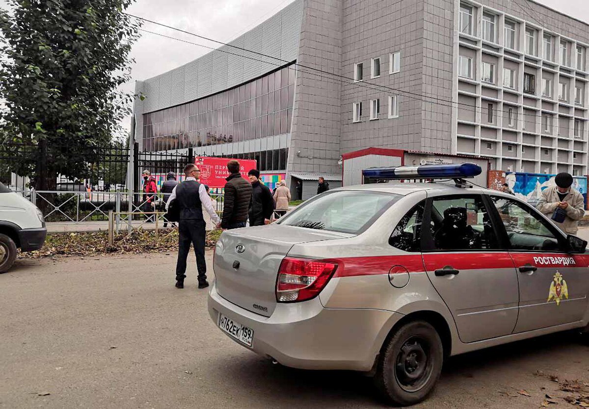 Russia University Shooting 