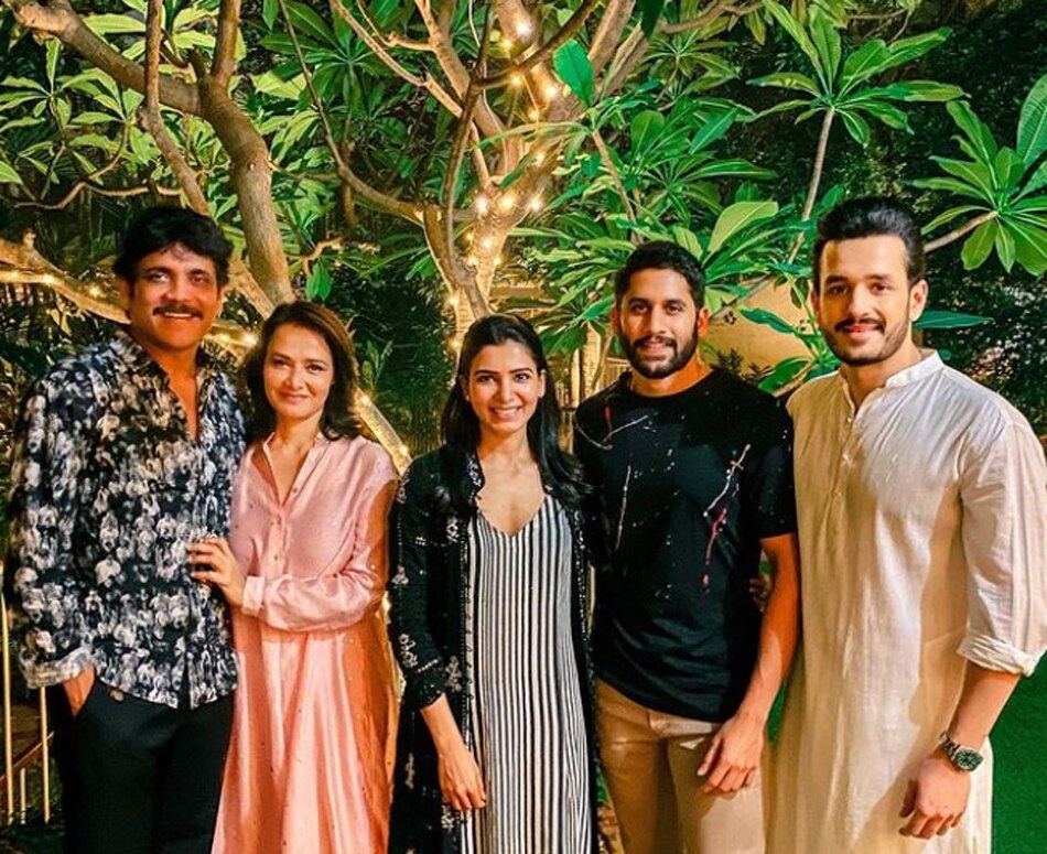 सामंथा-नागा चैतन्य और फैमिली 