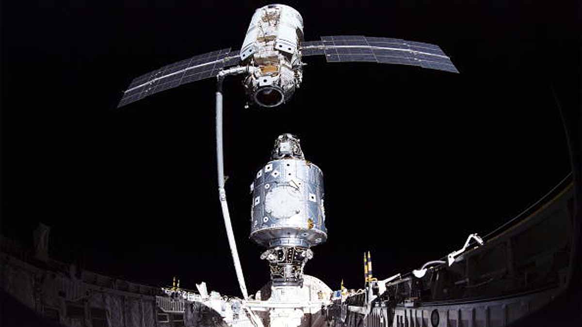 Smoke in space station