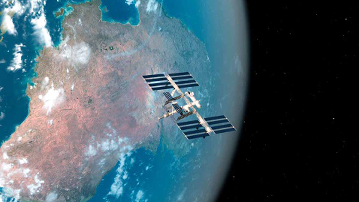 Smoke in space station