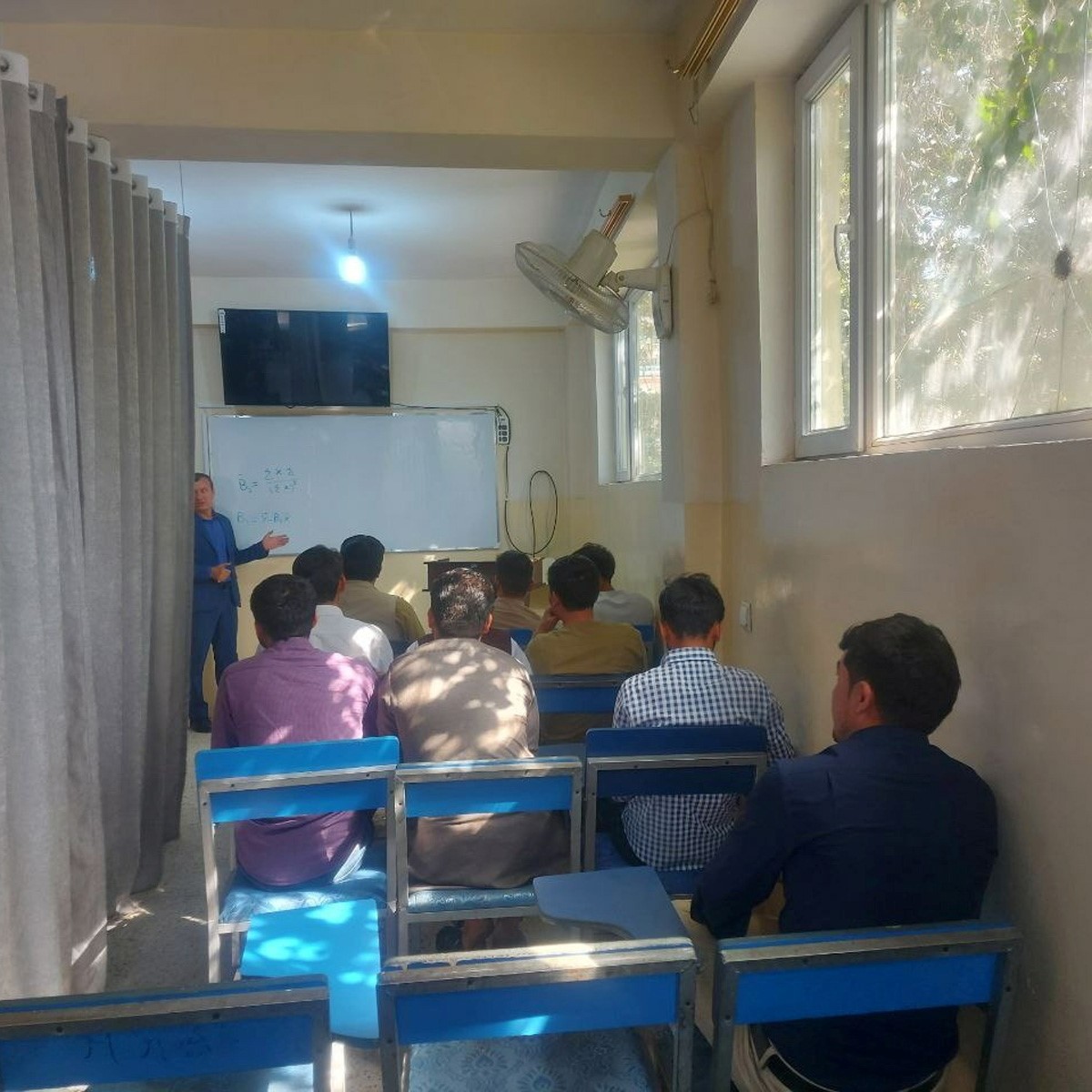 University Classes in Afghan (Reuters)