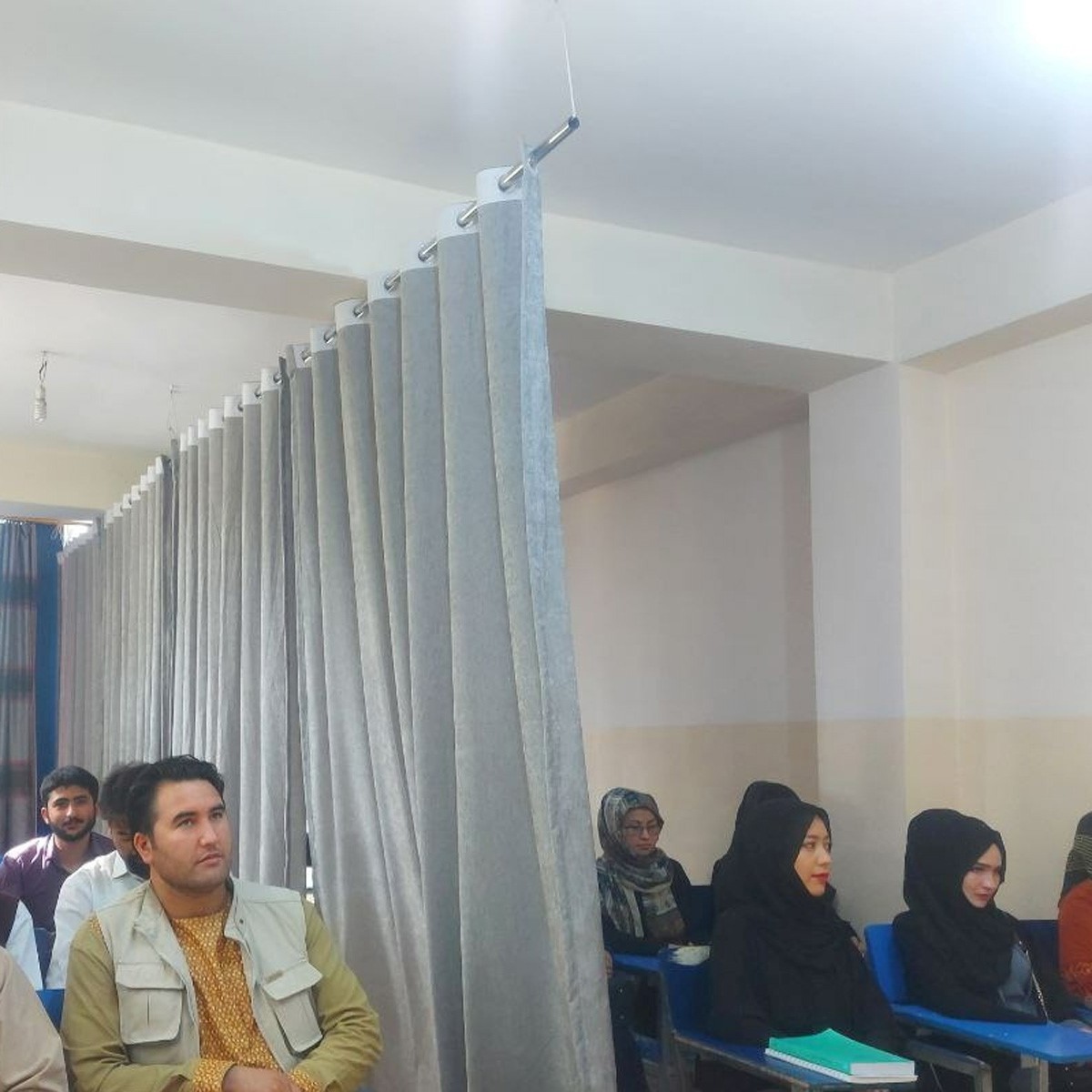 University Classes in Afghan (Reuters)