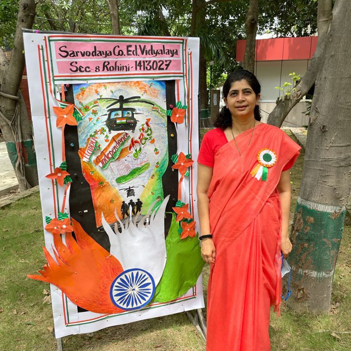 सर्वोदय विद्यालय दिल्ली की वाइस प्रिंसिपल भारती कालरा (aajtak.in) 