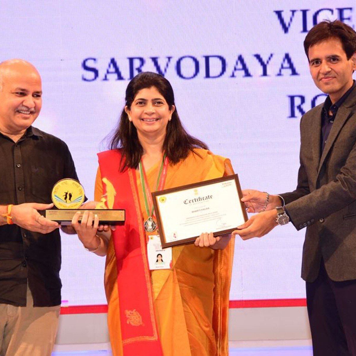 सर्वोदय विद्यालय दिल्ली की वाइस प्रिंसिपल भारती कालरा (aajtak.in) 