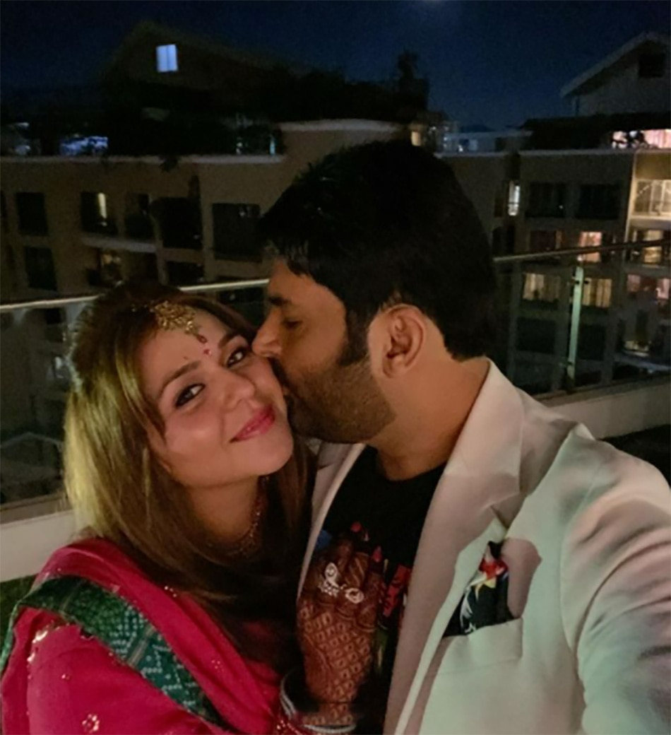 कपिल शर्मा और गिन्नी चतरथ 