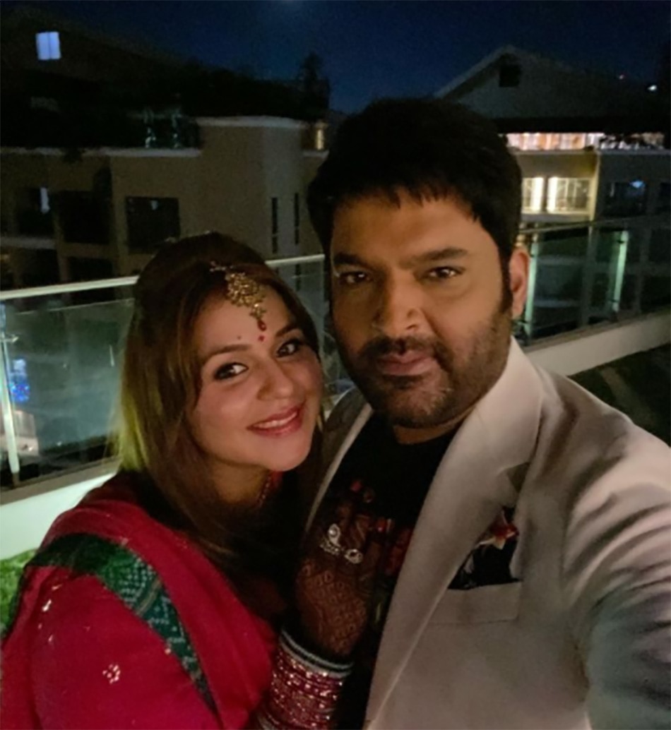 कपिल शर्मा और गिन्नी चतरथ 