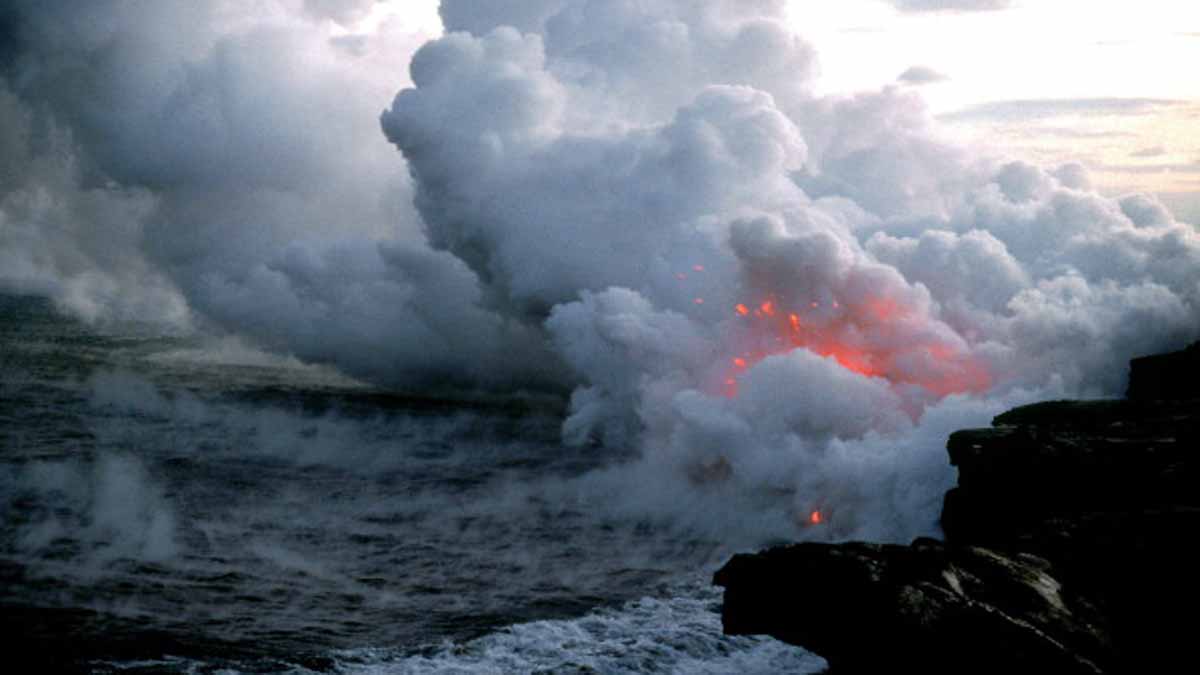 Birth of Undersea Volcano