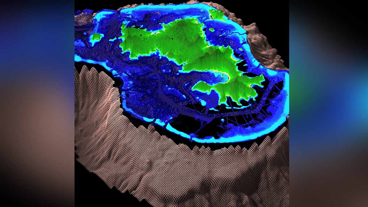 Birth of Undersea Volcano