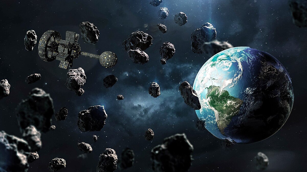 7 Big Asteroids Flyby Earth