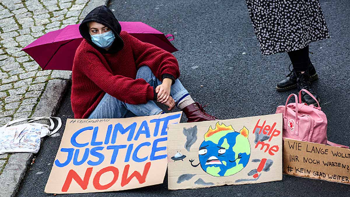climate emergency by humans