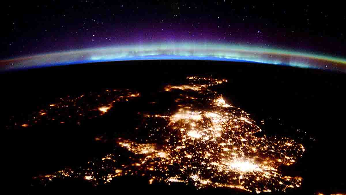 Strange Glow Over Europe