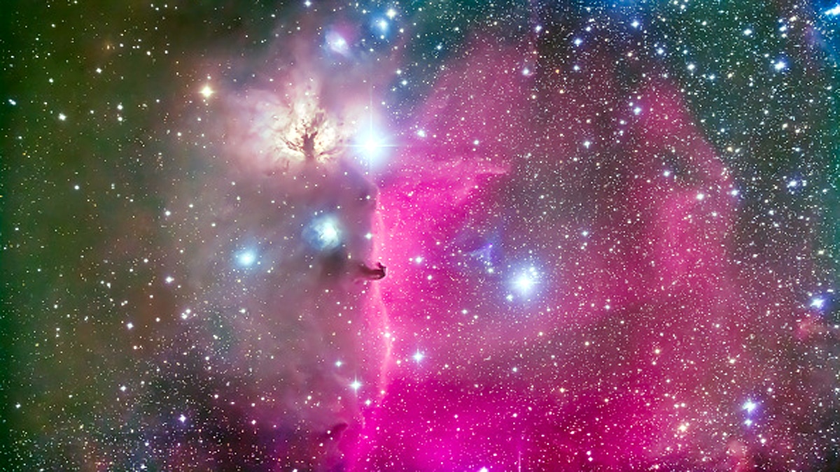 Godzilla nebula space lizard