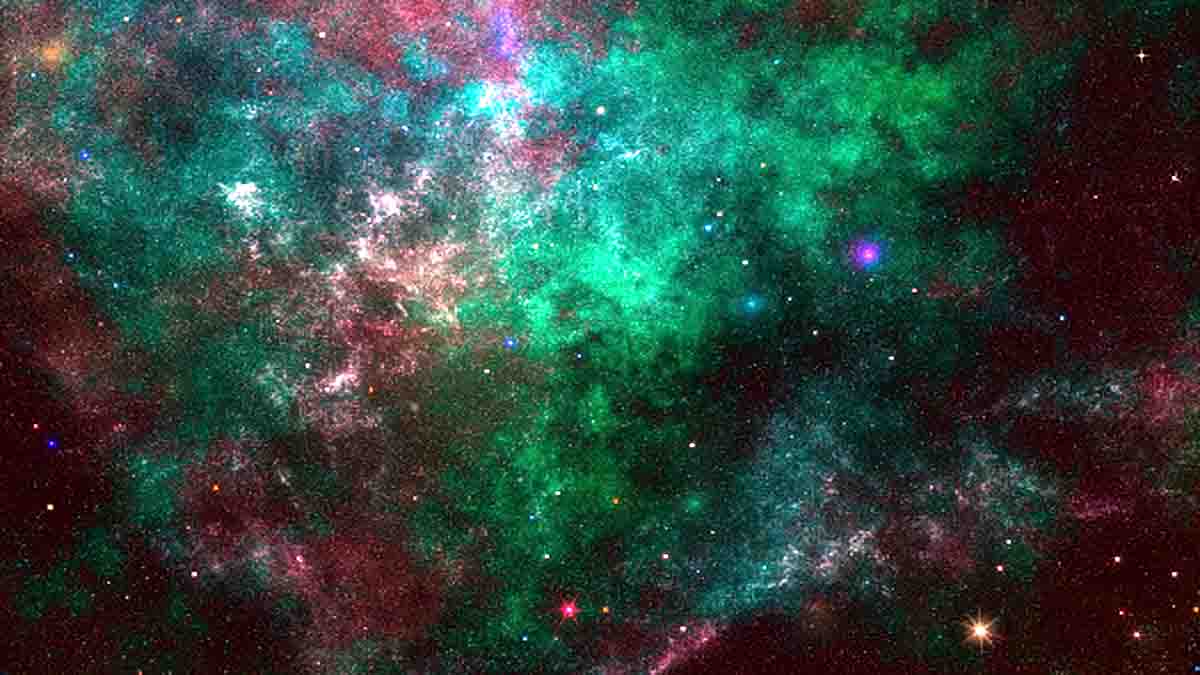 Godzilla nebula space lizard