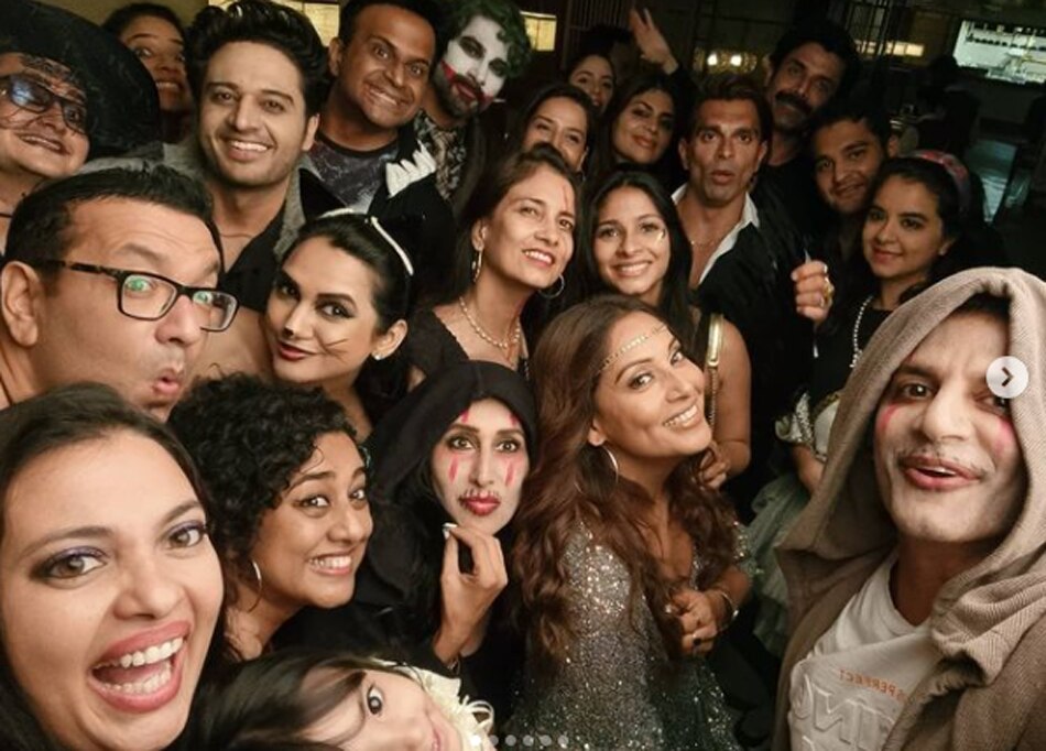 विवान भतेना का बर्थडे सेल‍िब्रेशन 