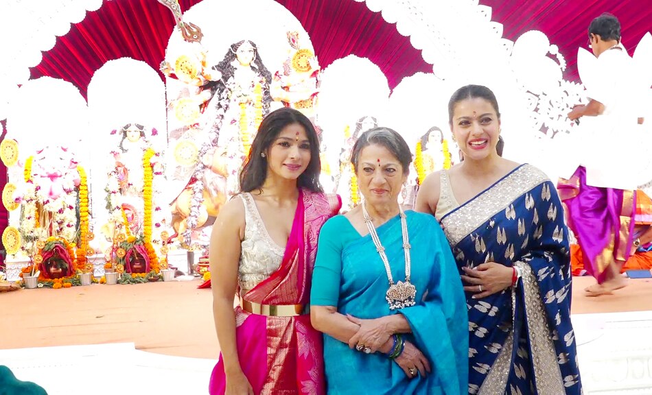 फैमिली संग काजोल