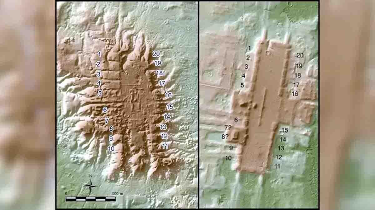 Maya Calendar 478 Structures