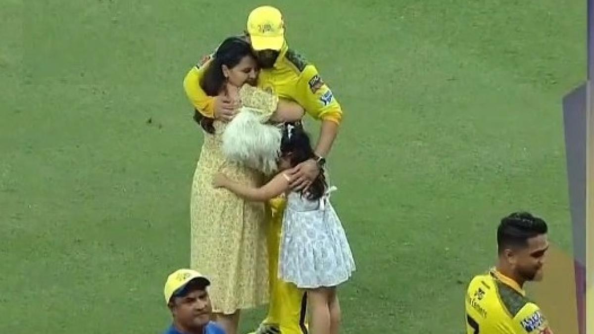 MS Dhoni Celebration 