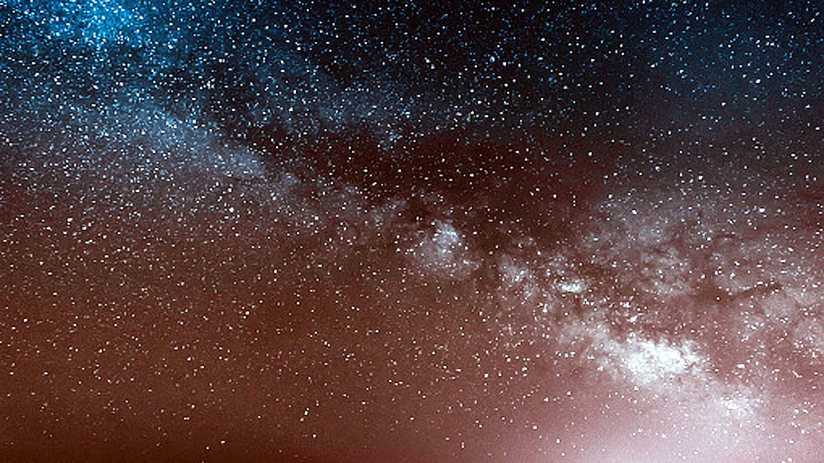 Satellite swarms night Pollution