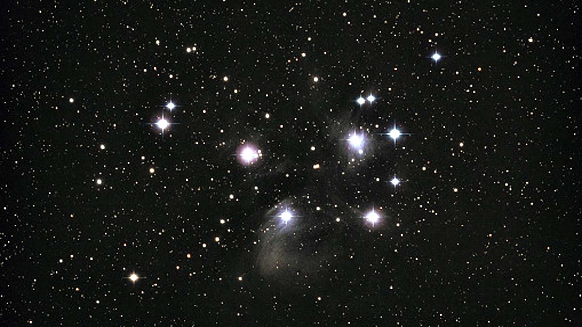 Satellite swarms night Pollution