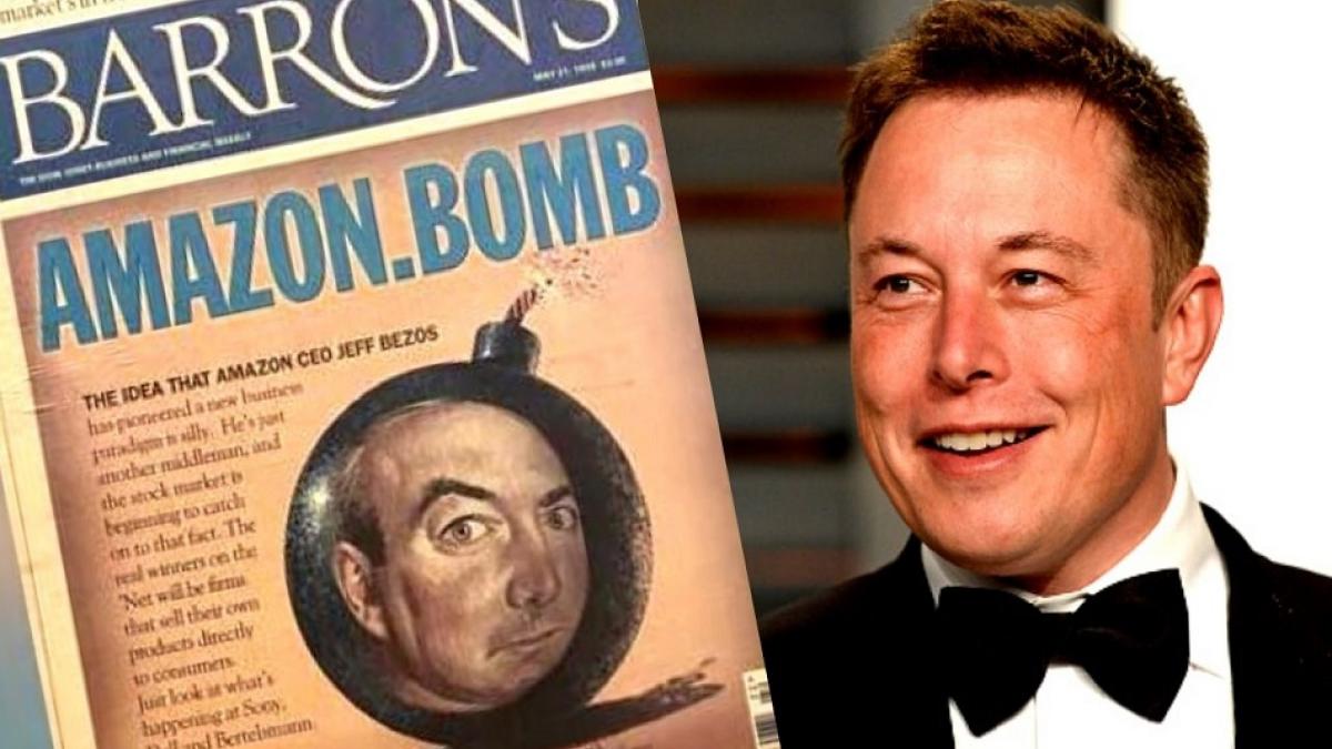 21 साल पहले मीडिया ने उड़ाया था Amazon का मजाक, अब एलन मस्क ने दिया ये जवाब