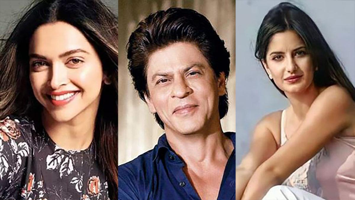 दीपिका पादुकोण, शाहरुख खान, कैटरीना कैफ