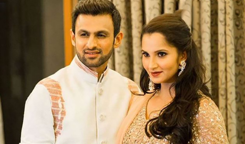 शोएब मलिक सानिया मिर्जा-