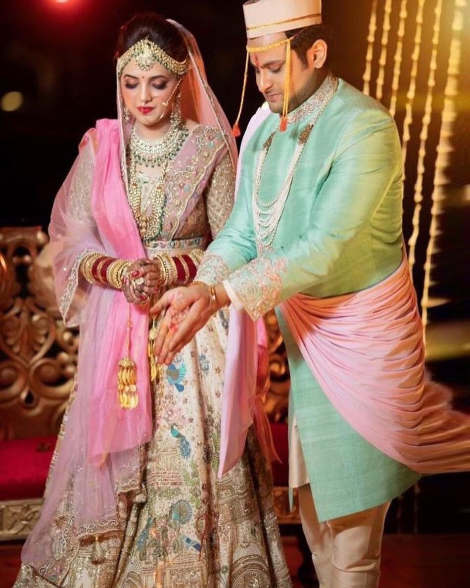 सुगंधा मिश्रा, संकेत भोसले 