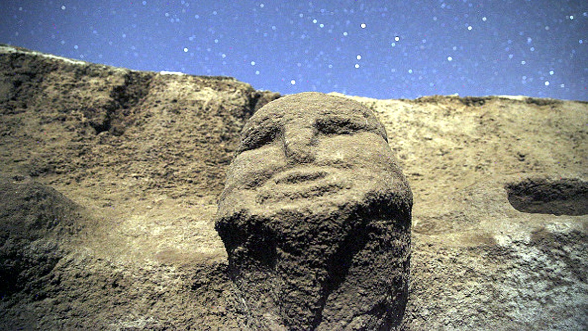 Turkey Human Face Phallus Pillars