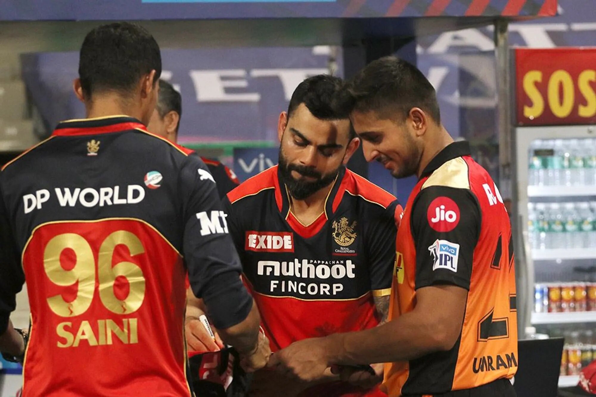 Umran Malik Virat Kohli 